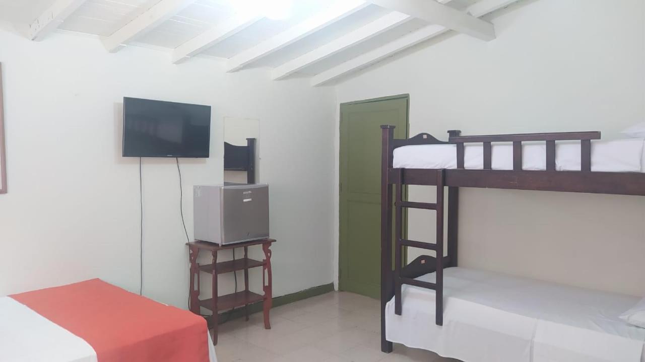 Hosteria De La Plaza Menor Santa Fe de Antioquia Eksteriør bilde